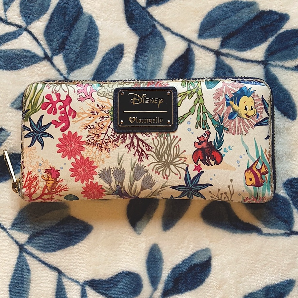 Disney Loungefly The Little Mermaid Wallet *Used*